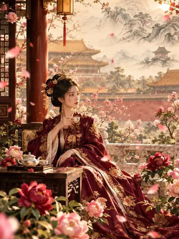 装妃的反派日常 古装短剧 装妃的反派日常 竖版封面